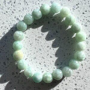 Aventurine Gemstone Stretch Bracelet 8 mm